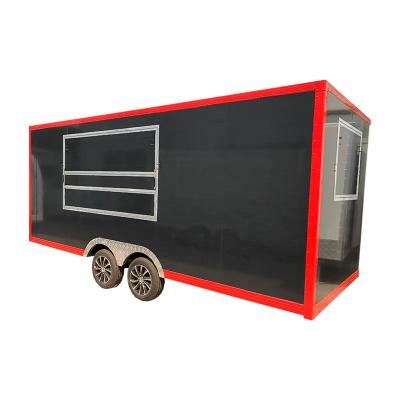 China mobile vegetable processing plant food trailer food truck with full kitchen breakfast food carts for sale for sale