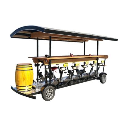 China Mobile Sightseeing Vegetable Processing Factory Bar Trailers Truck Cafe Bike Dining Car Hot Dog Food Cart For Sale for sale