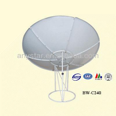 China Steel Panel C Band 8ft Satellite Dish Antenna for sale