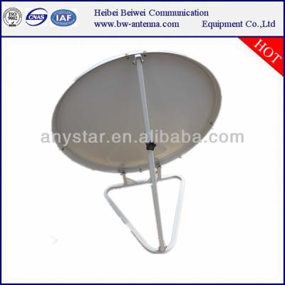 China Receiving high-resolution programs ku-band satellite TV Eurostar satellite dishes for sale