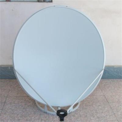 China steel panel 90cm ku band satellite dish antenna for sale