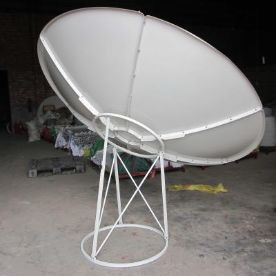 China Steel Panel C Band 240cm Satellite Dish Antenna for sale