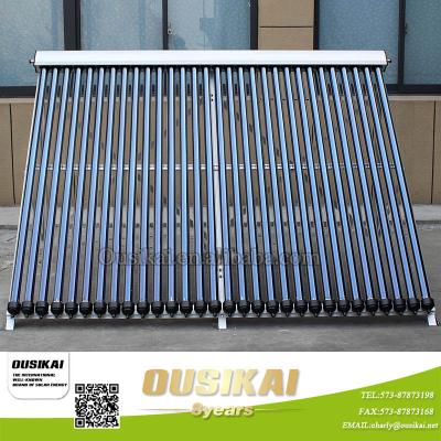 China For Split Solar Water Heater Export To Europe, Home Type, Copper Solar Water Heater Collector (20 Solar Heat Pipe Vacuum Tubes) for sale