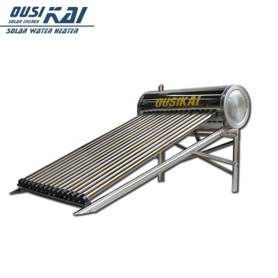 China Thermosyphon Outdoor Heating System (Passive) Solar Water Heater Freestanding Installation for sale