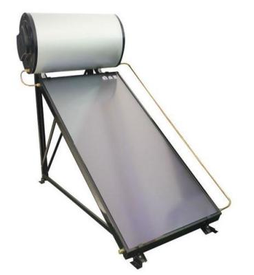 China 200 Liter Flat Panel Copper Pressurized Solar Water Heater for sale