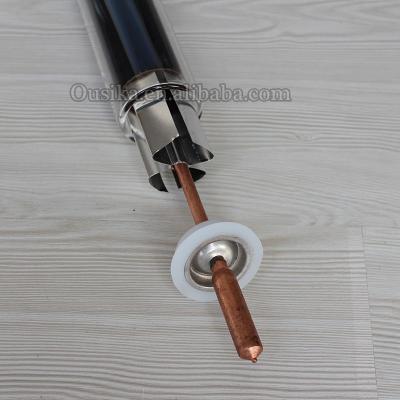 China 58*1800 58mm*1800mm Heat Pipe 3 Target Gold Purple Solar Vacuum Tube Coating for sale