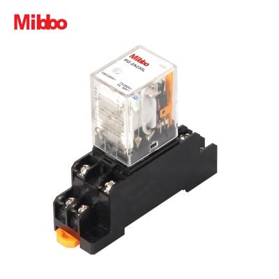 China Mibbo RG series sealed input relay with socket for sale