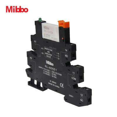 China Mibbo RN series sealed input relay with socket for sale