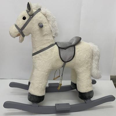 China Ride On Toy Baby Rocking Riding Horse Cheap Kids Baby Kids Wooden Toddler Rocking Horse Animal Toy for sale