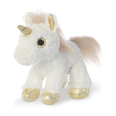 China New Cute Quilt/Plush Toy Rainbow White Unicorn Decoration/Gift/Pillow Design Stuffed Soft Toy Toy for sale