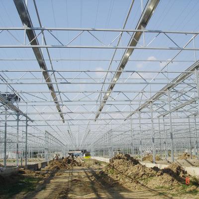 China Polycarbonate PC Sheet Multi Span System Hydroponic Greenhouse Price for sale