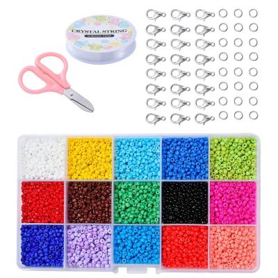 China Jewelry Bracelet Making Jewelry Making Kit Beads for Bracelets Bead Craft Kit Set Glass Pony Seed Beads Amazon Hot Sale for sale