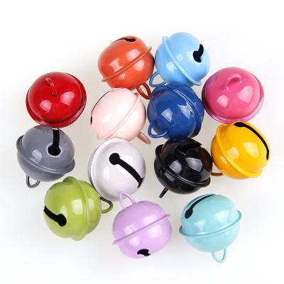 China China 6pcs/bag 22mm Hot Sale Color Wire Bell Pet Cat Dog Bell Collar Accessories Party Decoration Pendant for sale