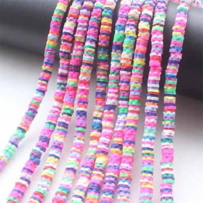 China 10Pcs/Set Polymer Clay Beads Strands 6mm Polymer Clay Charm Beads Sustainable Bracelet for sale