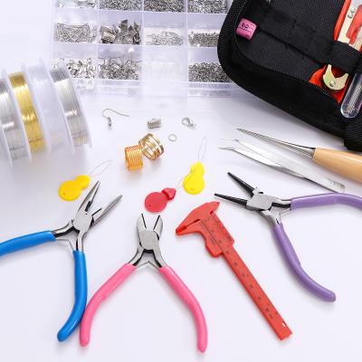 China Viable Jewelry Making Tool Kit 2021 with Zipper Storage Case for Jewelry Crafting and Jewelry Repairing for sale