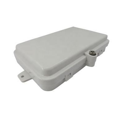 China Ftth 4 Cores Outdoor Waterproof FTTH PLC Splitter Fiber Optic Distribution Box ftth Terminal for sale