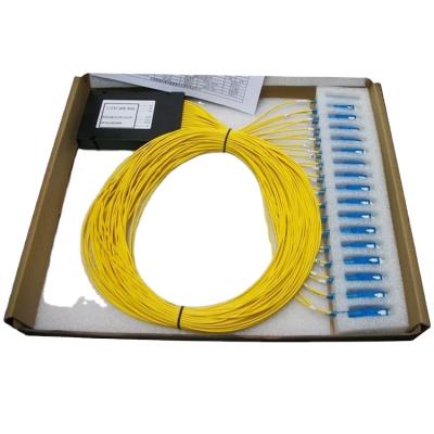 China Piogoods Fiber Optic System Low Price 1x32 PLC High Quality Optical Fiber Splitter for sale