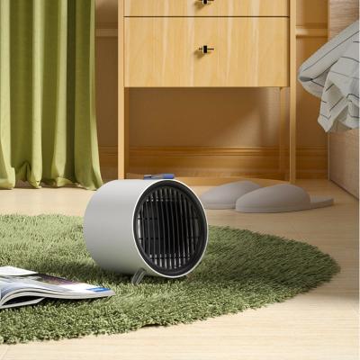 China Home Office Portable Desktop Fan Warmer Electric Heater Machine Mini Outdoor Intelligent Heating Warming Fan for Cold Winter for sale