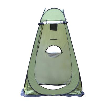 China Outdoor Camouflage/Field Play Rain Shelter Camp Toilet Changing Room Privacy Tent with Outdoor Camp Toilet Tent Window Shower Changing Room for sale