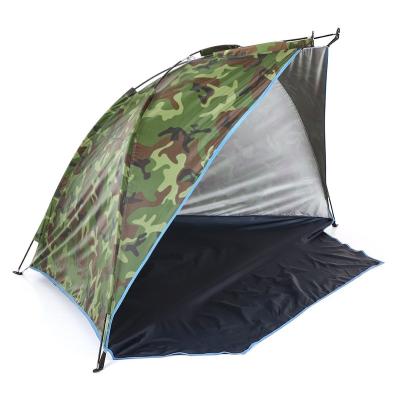 China Camouflage/Field Game Beach Tent Sun Shelter Outdoor Sports Sunshade Tent For Fishing Picnic Beach Park Ultralight UV-protective Travel Tent for sale