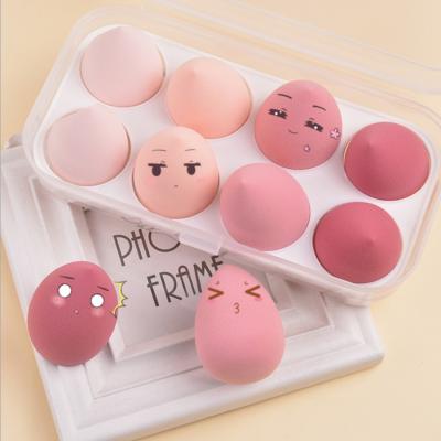 China Wholesale Soft Beauty Egg Shape Drop Water Cosmetic Sponge Makeup Blender Puff for sale