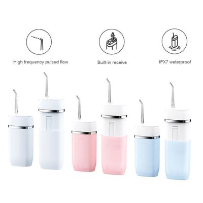 China Household Private Label Portable Electric Dental Water Flosser Portable Oral Irrigator For Teeth for sale