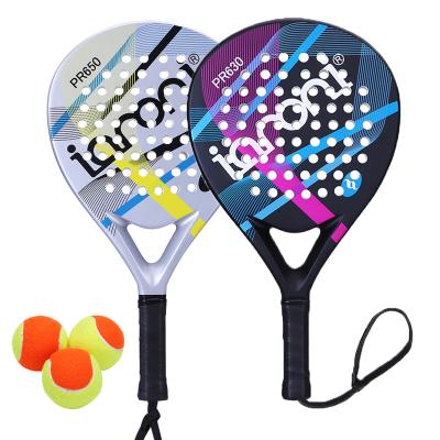 China Full Carbon Fiber (Toray Carbon Fiber) + EVA padel tennis racket Factory Manufacturer Supplier for sale