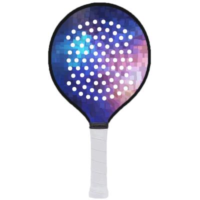 China Carbon Fiber Custom 19mm Thickness Graphite Carbon Deck Tenis Paddle Racquet for sale