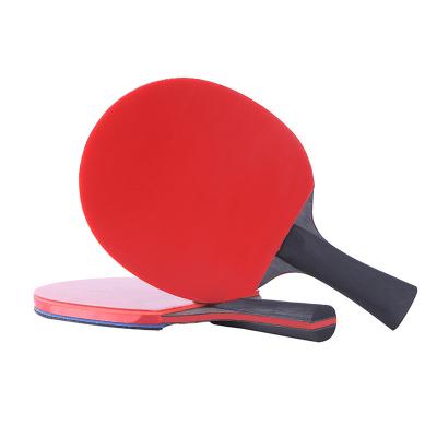 China Eco - Friendly , Long Packing Material / Short Handle Wooden Table Tennis Products Bats Paddle Rackets for sale