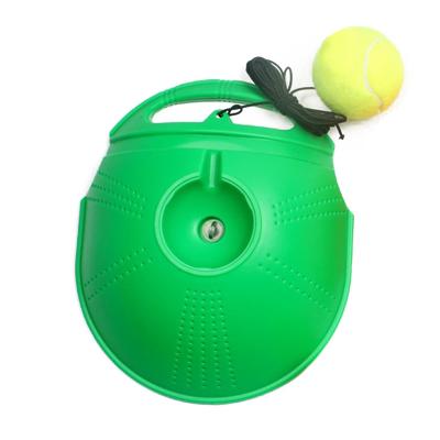 China A base that can be filled with water or sand blue hot sale OEM ABS Tennis Trainer Base Tennis Training Tool for sale