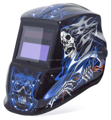 China Protect Eye Goldland Genuine Color Automotive Welding Tarnish Helmet for sale