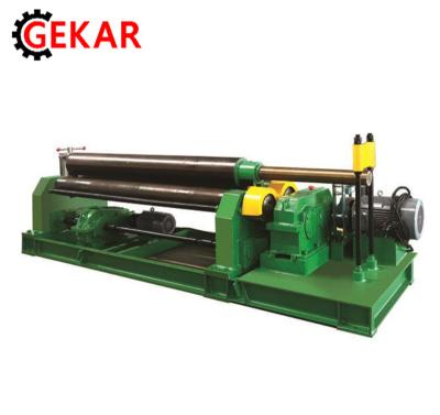 China Steel Plate Sheet Rolling Mechanical W11 Symmetric Three-Roller Plate Rolling Mill Price for sale