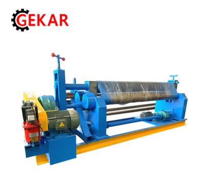 China Small Hydraulic Flat Steel Plate Stainless Steel Steel Plate Rolling Rollers CNC Bending Rolling Machine for sale