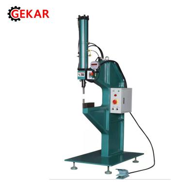 China Single Rivet Riveting China Orbital Pneumatic Small Cavity Automatic Feeding Riveting Machine for sale