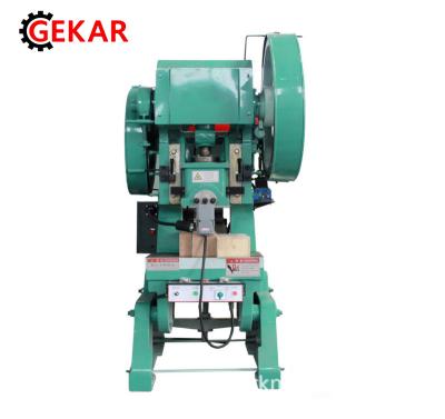 China Metal Sheet Stamping Mechanical Open Hole Punch Metal Punch Casting Machine With Handwheel for sale