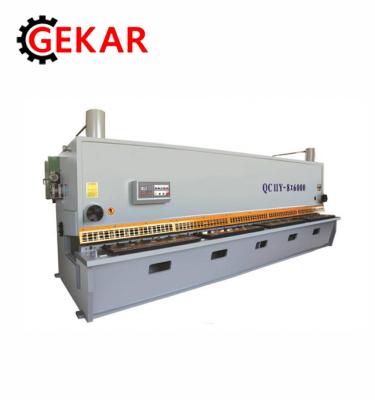 China Professional Sheet Metallurgy QC11Y Metal Cutting Shears CNC Hydraulic Shearing Machine for sale