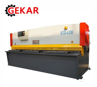 China Sheet Metallurgy Hydraulic Metal Plate Shear New Type Shears Machine Widely Used for sale