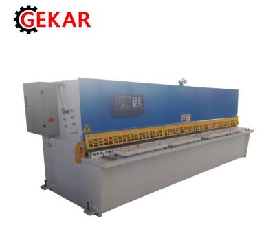 China Sheet Metallurgy CNC Hydraulic Metal Swing Shear Beam Shears Machine With Low Price for sale