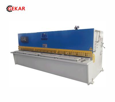 China Hydraulic sheet metallurgy QC12Y metal steel cutting sheaing machine china manufacturer for sale