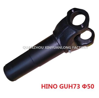 China Universal WELD FLANGE YOKE SLIP JOINT STEEL BUSHING jiont: GUH73 FOR HINO TRUCK FRONT AXLE DRIVE SHAFT 37041-1021 for sale