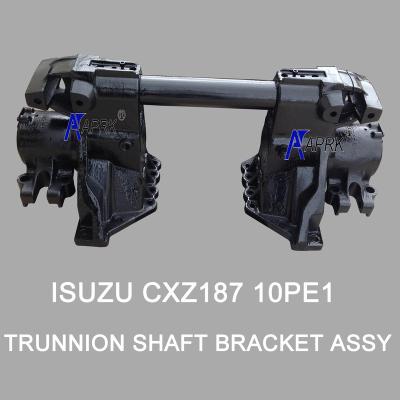 China Steel Trunnion SEAT Assembly BRACKET / BALANCE SHAFT Set FOR ISUZU TRUCK CXZ187 10PE1 for sale