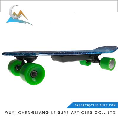 China Maple deck+aluminum trucks+pu wheels 24V, 2AH lithium battery made in china high performance customized design electric skateboard trucks for sale