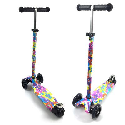 China PU Wheel Color Customized Hot Selling PU Wheel Wholesale Kids Mini Foot Scooter for sale