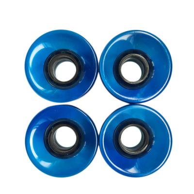 China OEM OEM high rebound PU skateboard longboard transparent wheels for sale for sale