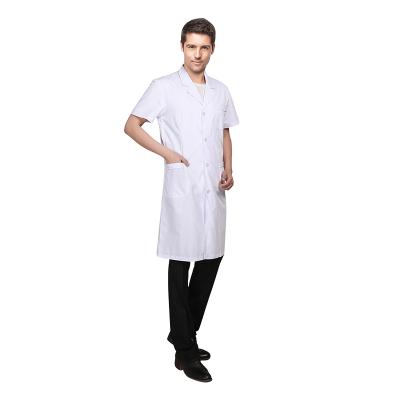 China Medical Uniform Comfortable Male Nurse White Uniform Designs for sale