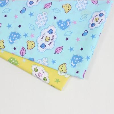 China Antistatic Wholesale Hospital Bed Sheet Fabric Printed Different Designs for sale