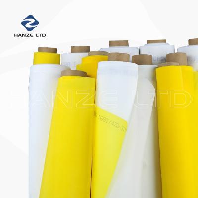 China Low Elongation High Tensile Polyester Silk Screen Printing Mesh Precision Printing 36t/120t for sale