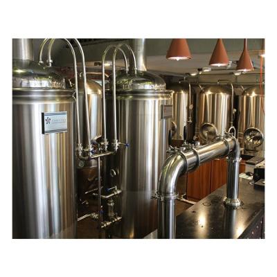 China Hotels 100 L 200 L 300 L 304 Stainless Steel Micro Brew Craft Beer Brewery Equipment For Bar for sale