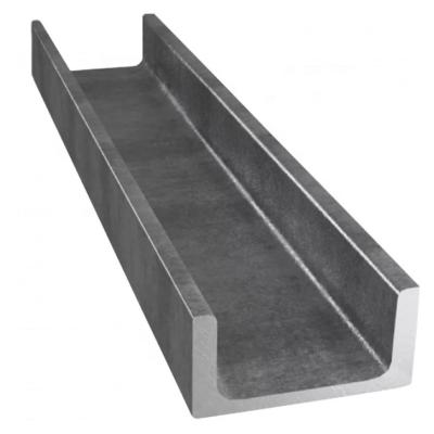 China Q235B Q345e U Shape Steel Beam 16mm U Channel Steel Beam ASTM A36 A992 Hot Rolled for sale