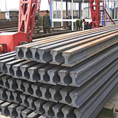 China Hms1-2 Q235B 45#Mn Railroad Rail Steel R50 U71mn Crane Rail Steel Track Rail Qu70 Qu80 Qu100 Qu120 for sale